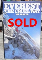 tasker everest cruel way with signed cover